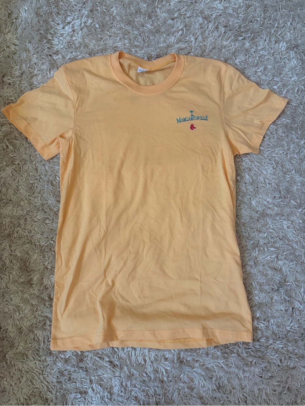 Margaritaville Peach Short-Sleeve Logo Tee